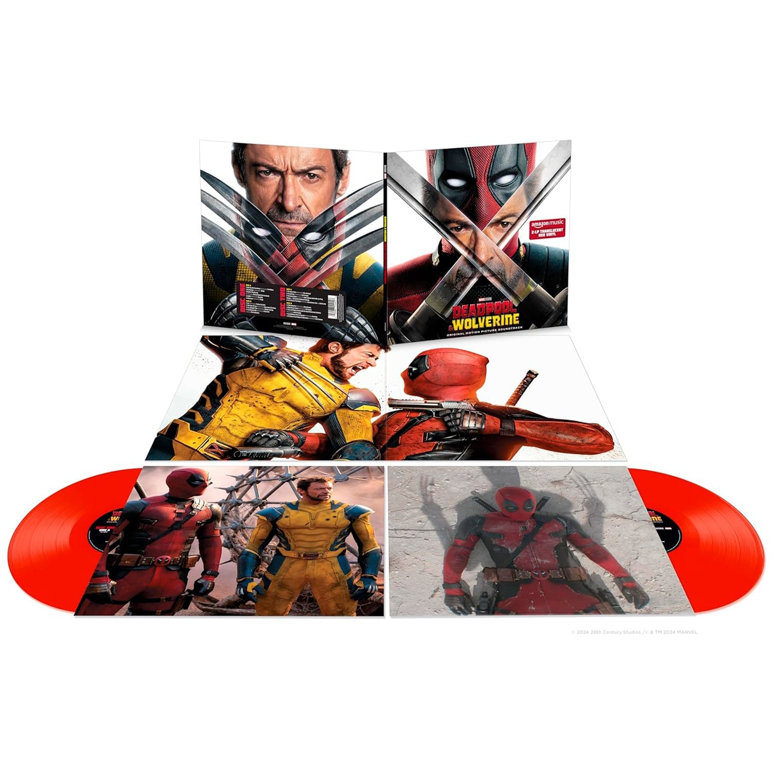 Deadpool & Wolverine (Original Motion Picture Soundtrack) (Translucent Ruby Vinyl 2LP)