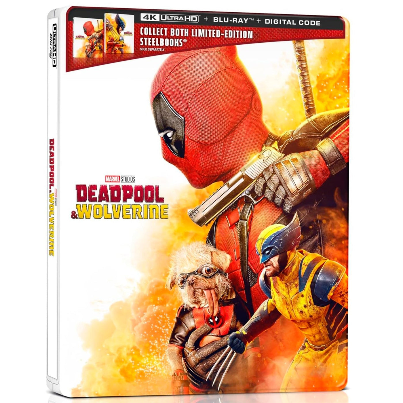 Дедпул і Росомаха (2024) (англ. мова) (4K UHD + Blu-ray) Steelbook