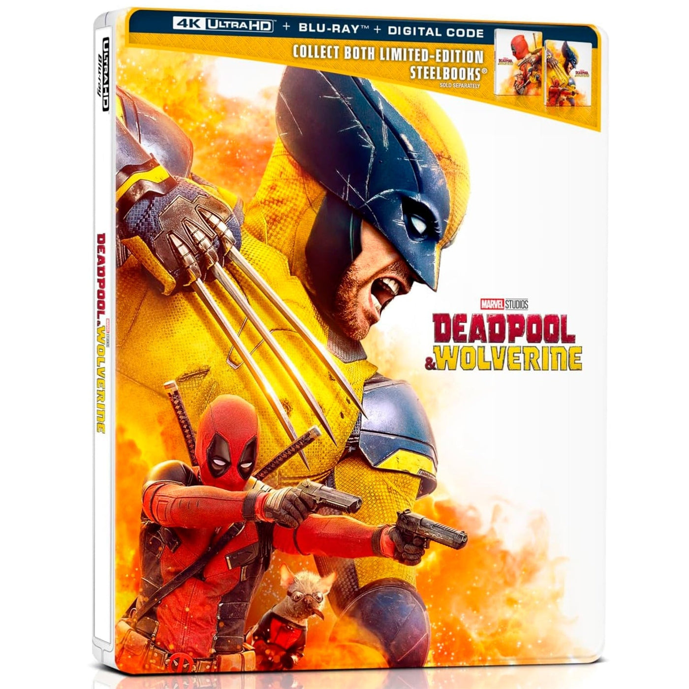 Дедпул і Росомаха (2024) (англ. мова) (4K UHD + Blu-ray) Steelbook