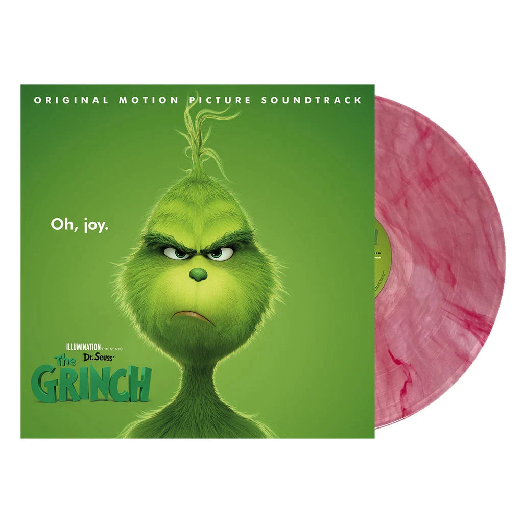 Dr. Seuss' The Grinch (Original Motion Picture Soundtrack) (Clear with Red & White "Santa Suit" Swirl Vinyl LP)