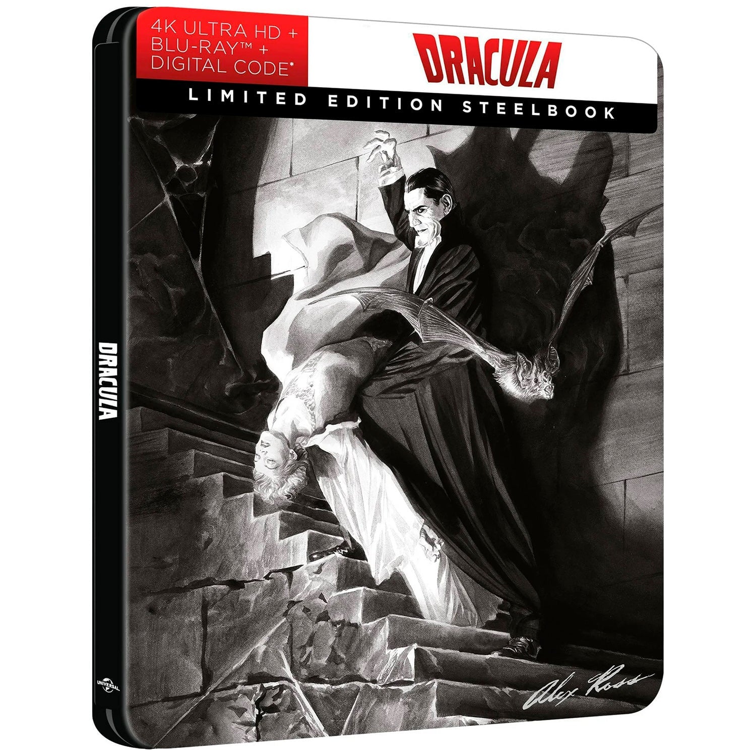 Дракула (1931) (англ. язык) (4K UHD + Blu-ray) Steelbook (2024 Edition)