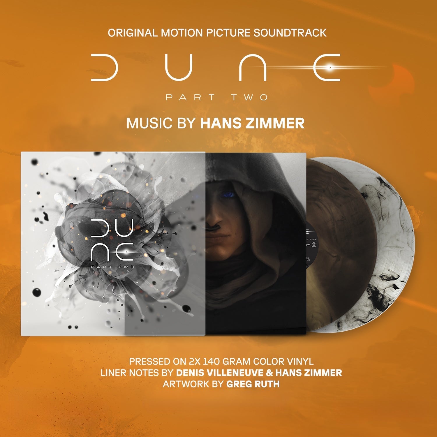 Dune: Part Two (Original Motion Picture Soundtrack) (Color Vinyl 2LP + Booklet)