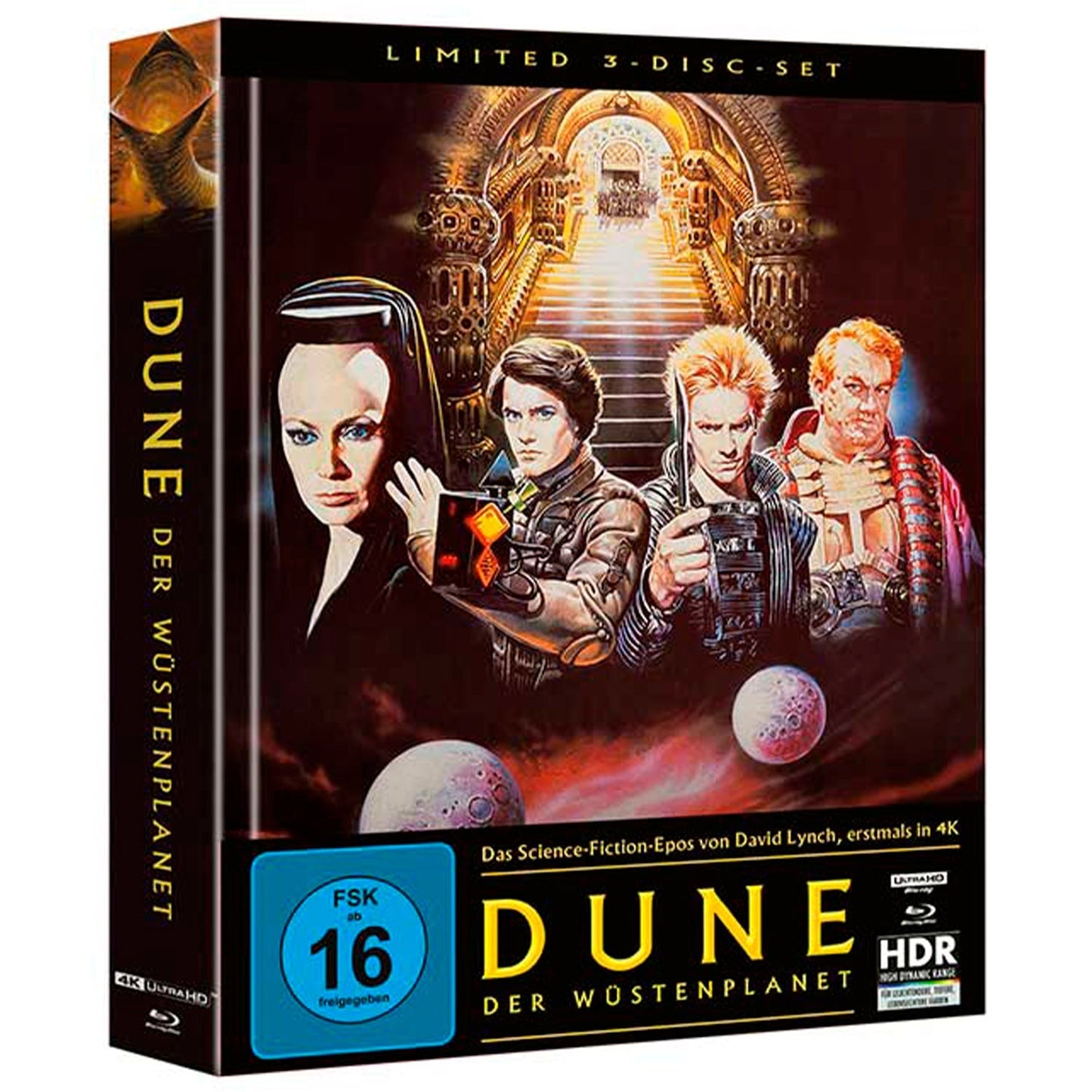 Дюна (1984) (англ. язык) (4K UHD + 2 Blu-ray) Mediabook Cover B