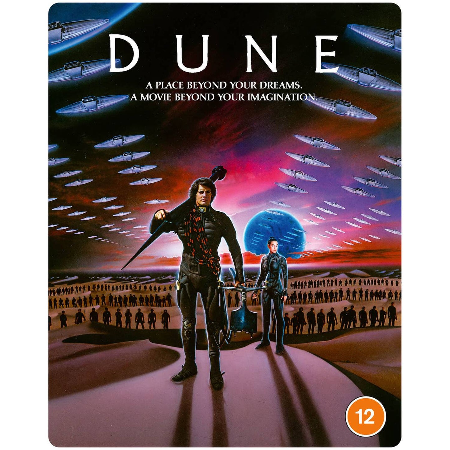 Дюна (1984) (англ. язык) (4K UHD + 2 Blu-ray) Steelbook