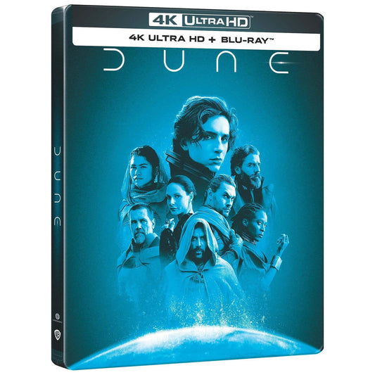Дюна (2021) (англ. язык) (4K UHD + Blu-ray) Glow in the Dark Steelbook Walmart Exclusive
