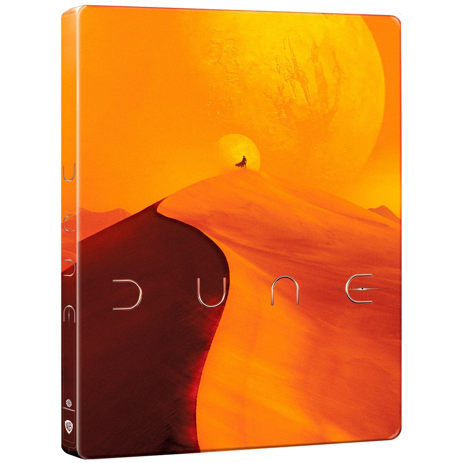 Дюна (2021) (англ. язык) (4K UHD + Blu-ray) "Orange" Steelbook