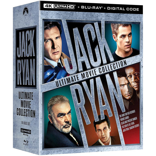 Джек Райан: Коллекция 5 фильмов (4K UHD + Blu-ray)