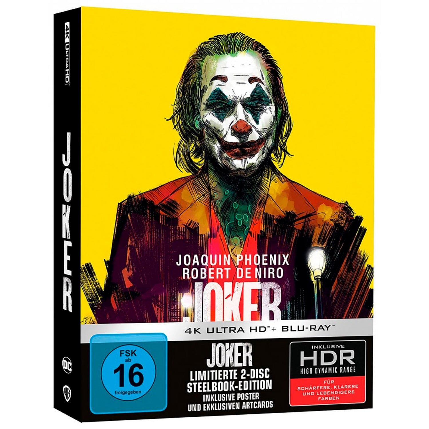 Джокер (2019) (4K UHD + Blu-ray) Ultimate Steelbook Collector's Edition