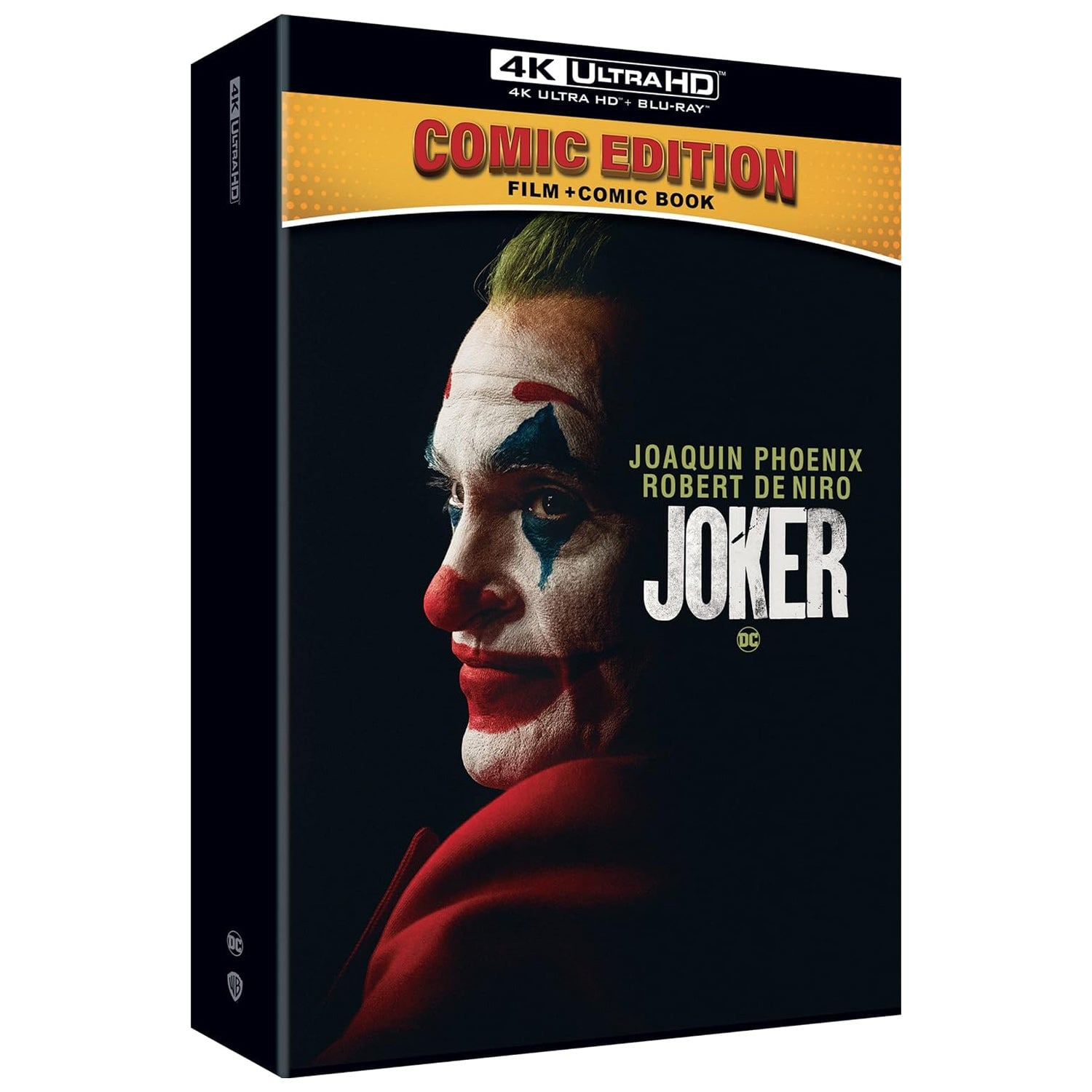 Джокер (2019) (англ. язык) (4K UHD + Blu-ray + Book + Poster) Comic Edition