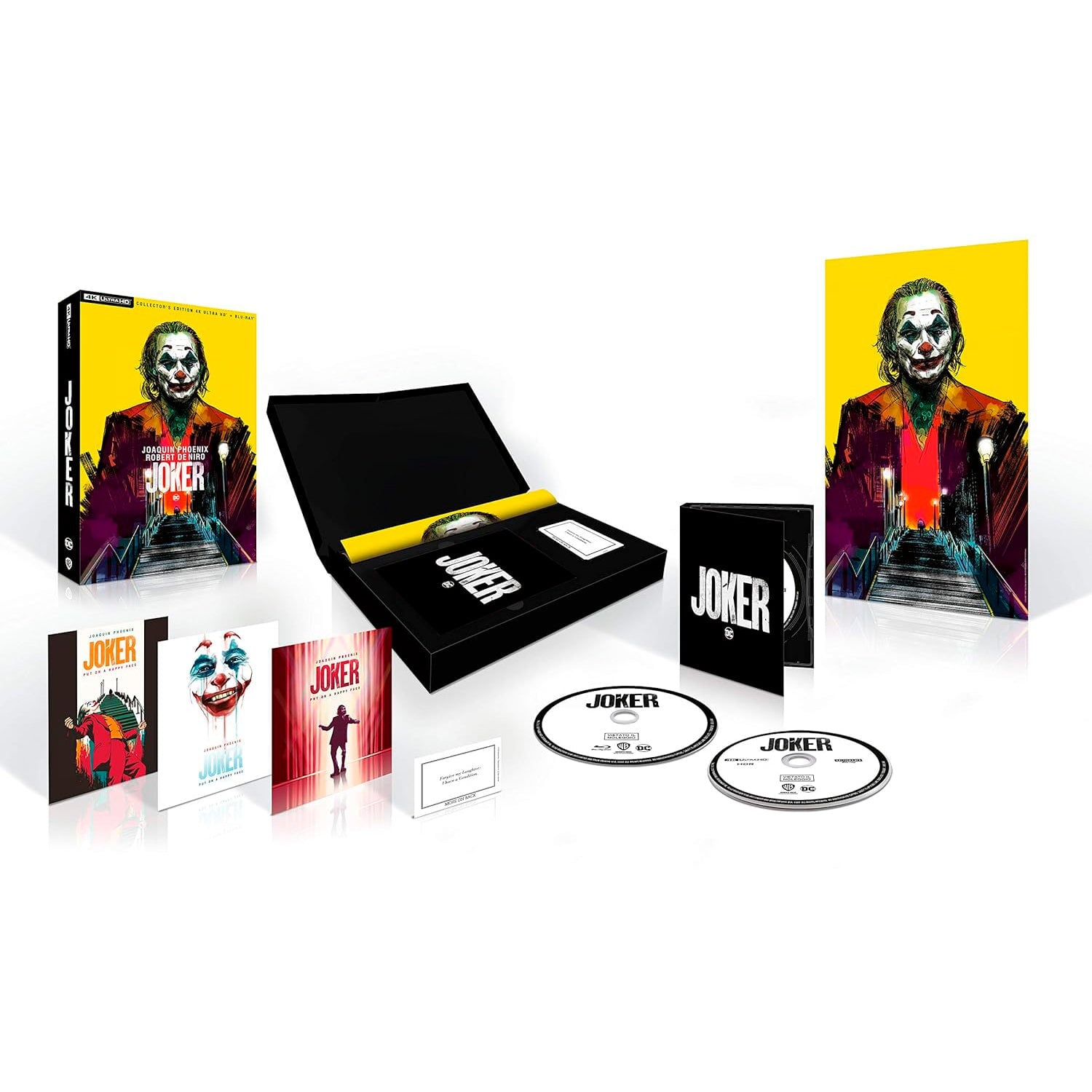 Joker (4K UHD + Blu-ray) Collector's Edition (Poster + Art Cards + Replica  Ticket)