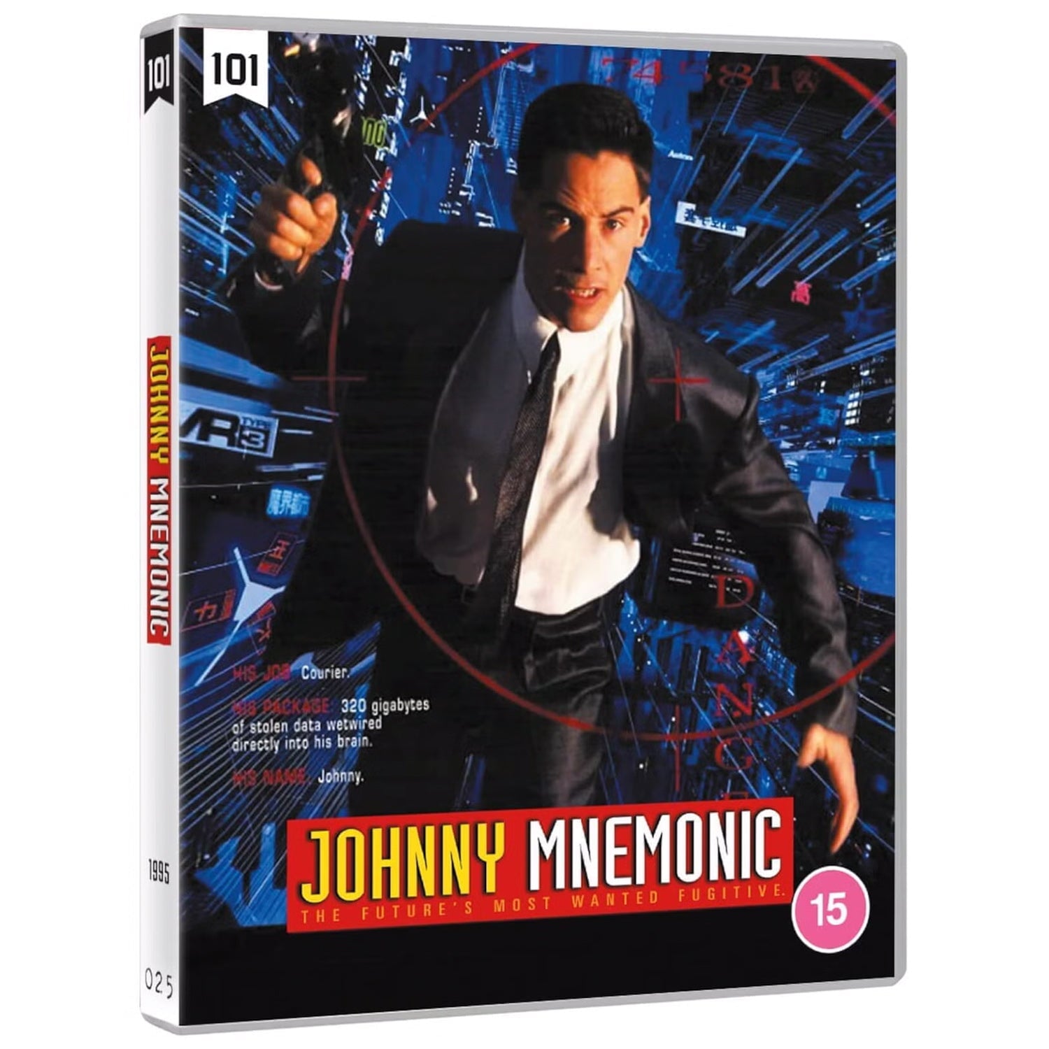 Джонни Мнемоник (1995) (Blu-ray) Black Label #025 [Standard Edition]