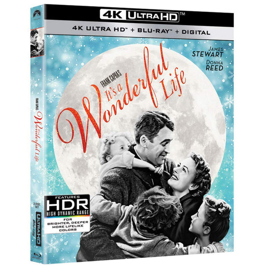 Эта замечательная жизнь (1946) [Чёрно-белая и цветная версии] (англ. язык) (4K UHD + Blu-ray)