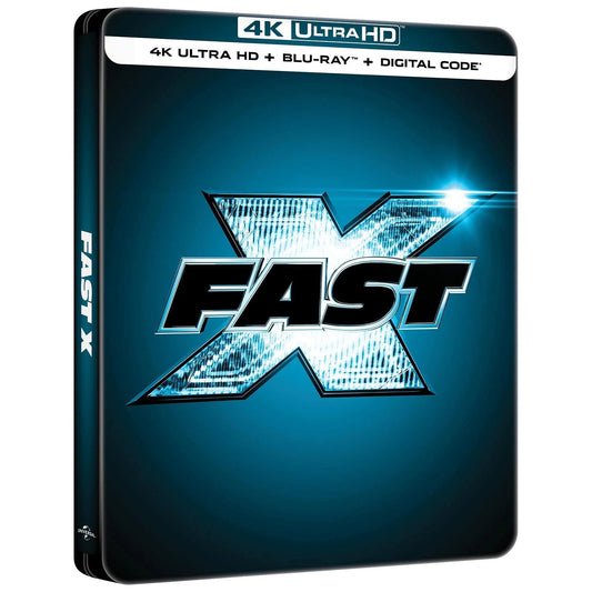 Форсаж 10 (англ. язык) (4K UHD + Blu-ray) Glow in the Dark Steelbook Walmart Exclusive