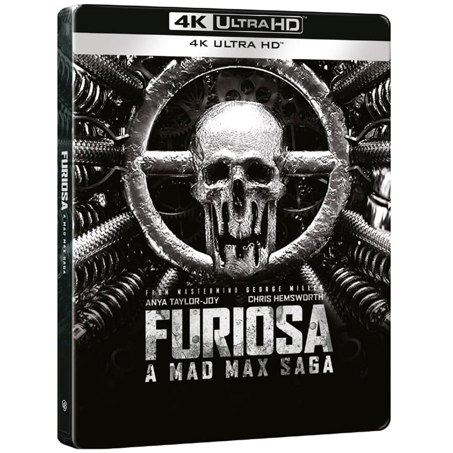 Фуриоса: Хроники Безумного Макса (2024) (Black & Chrome) (англ. язык) (4K UHD Blu-ray) Steelbook