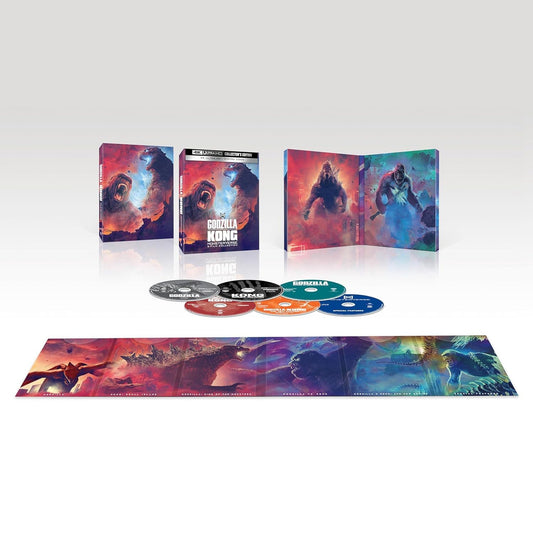 Годзилла/Конг Вселенная монстров: Коллекция 5 фильмов (4K UHD + Blu-ray) Collector's Edition