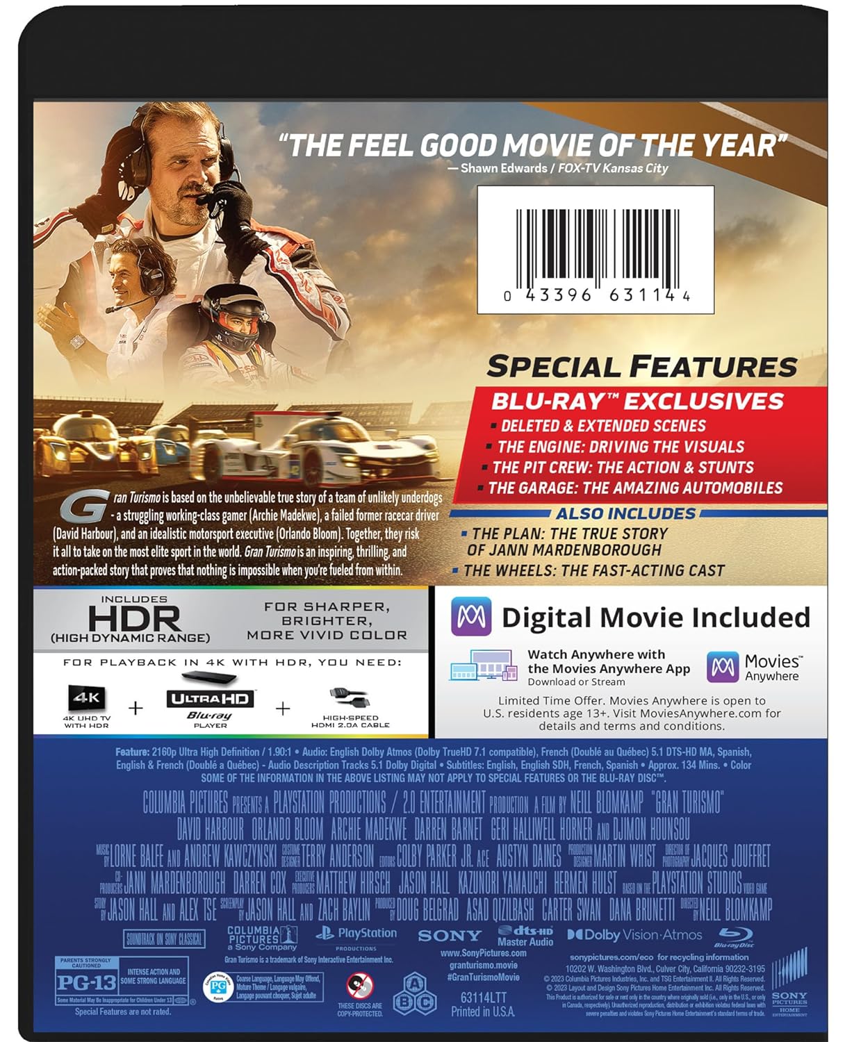 Gran Turismo - Films Action - Aventure DVD - Films DVD & Blu-ray