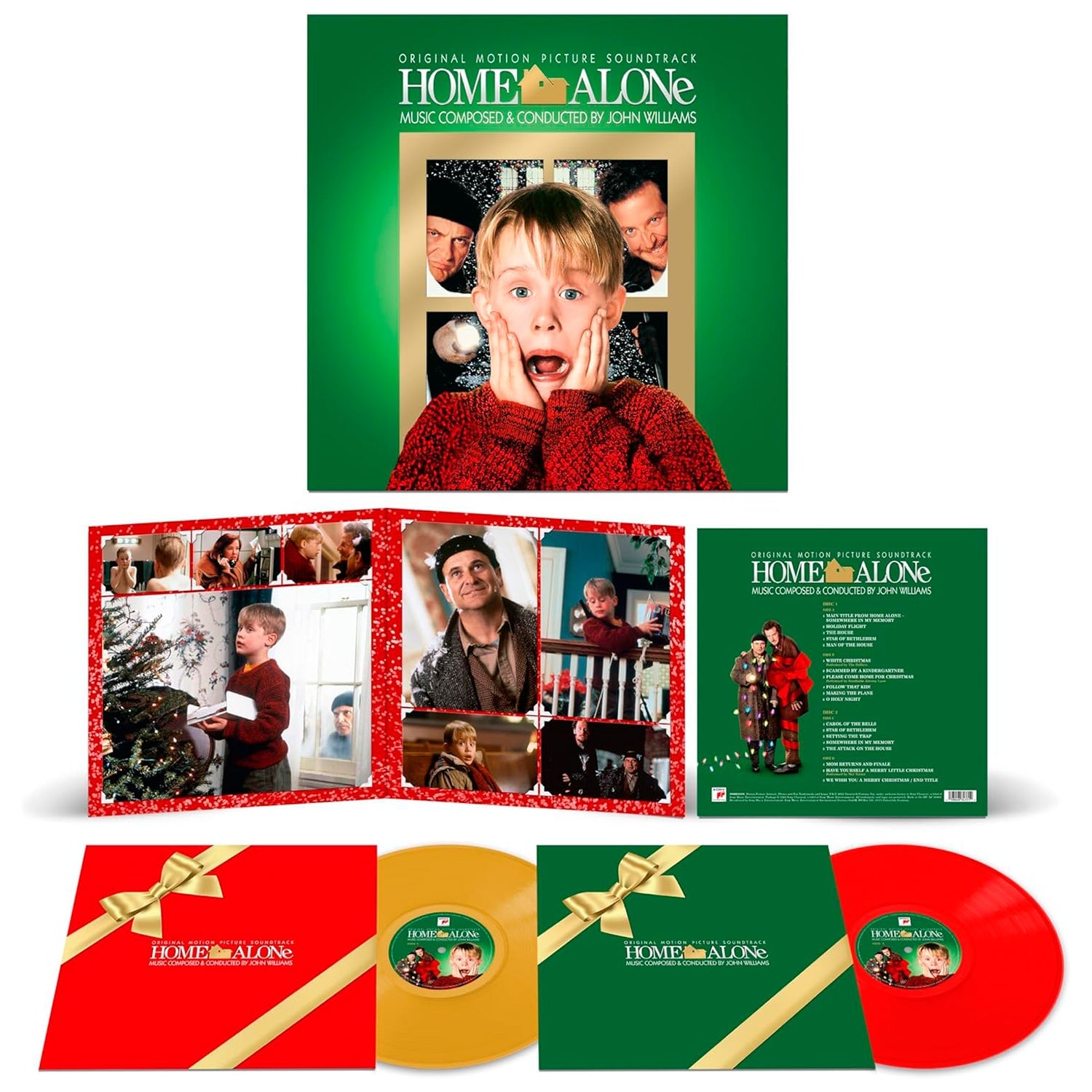 Home Alone (Original Motion Picture Soundtrack) (Limited Red & Gold Vinyl 2LP)