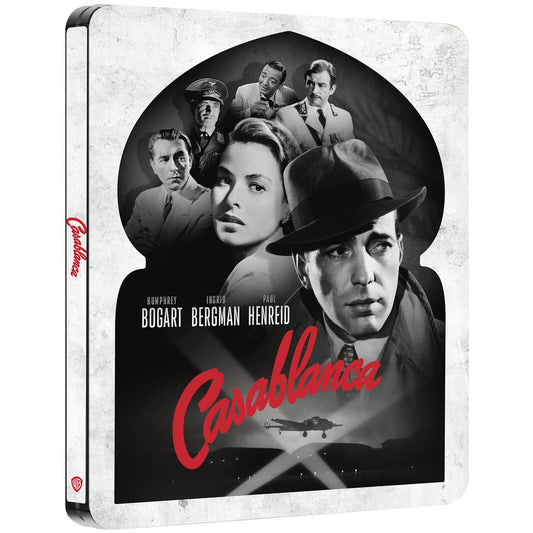 Касабланка (1942) (англ. язык) (4K UHD + 2 Blu-ray) Steelbook