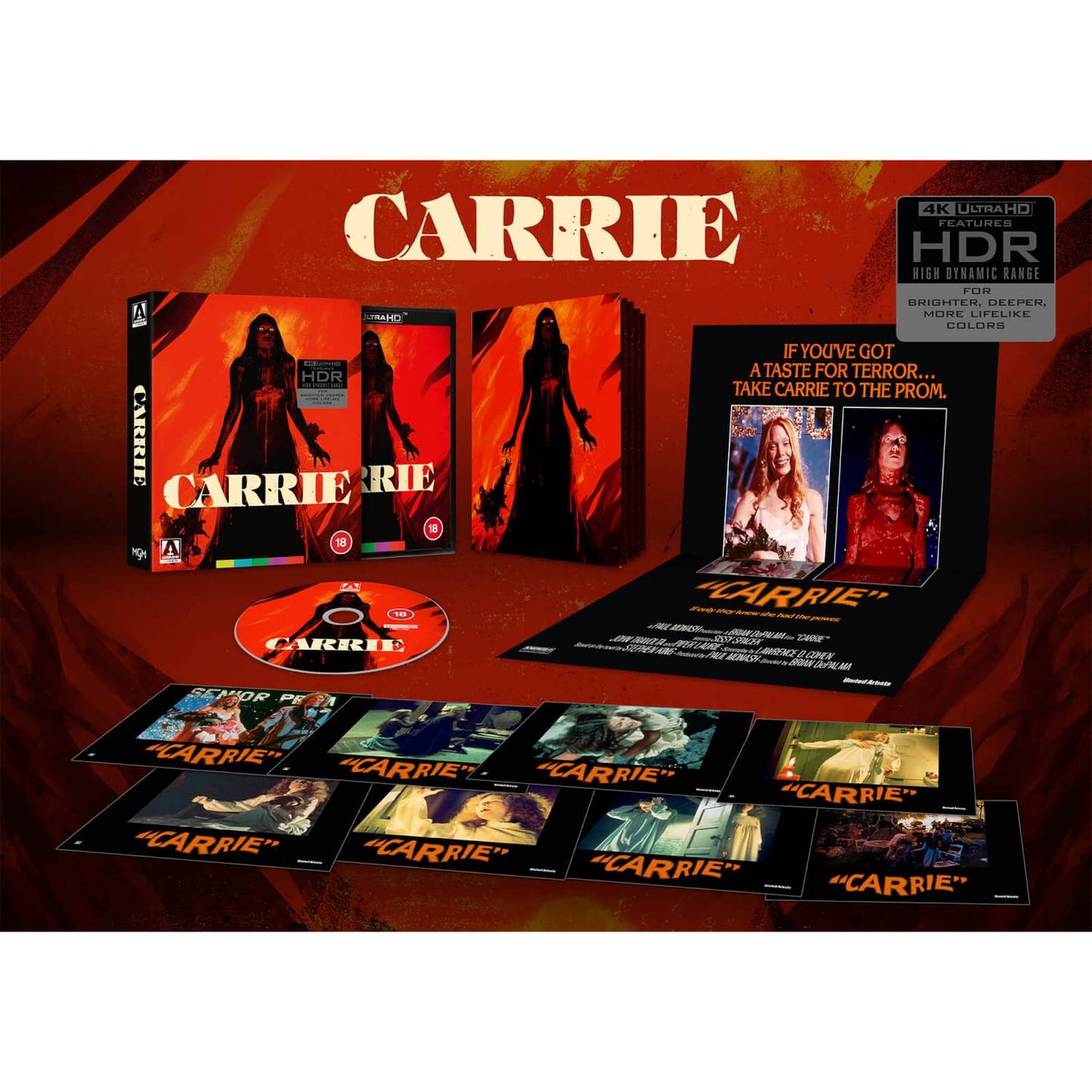 Кэрри (1976) (англ. язык) (4K UHD Blu-ray) Limited Edition