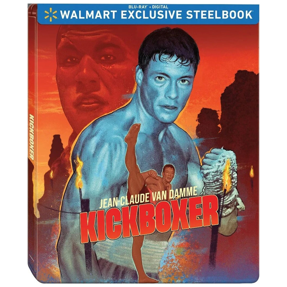 Кикбоксер (1989) (англ. язык) (Blu-ray) Steelbook Walmart Exclusive  (Kickboxer)