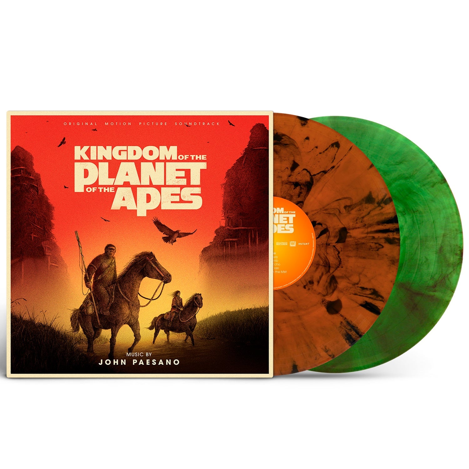 Kingdom of the Planet of the Apes (Original Motion Picture Soundtrack) (Exclusive Color Vinyl 2LP)