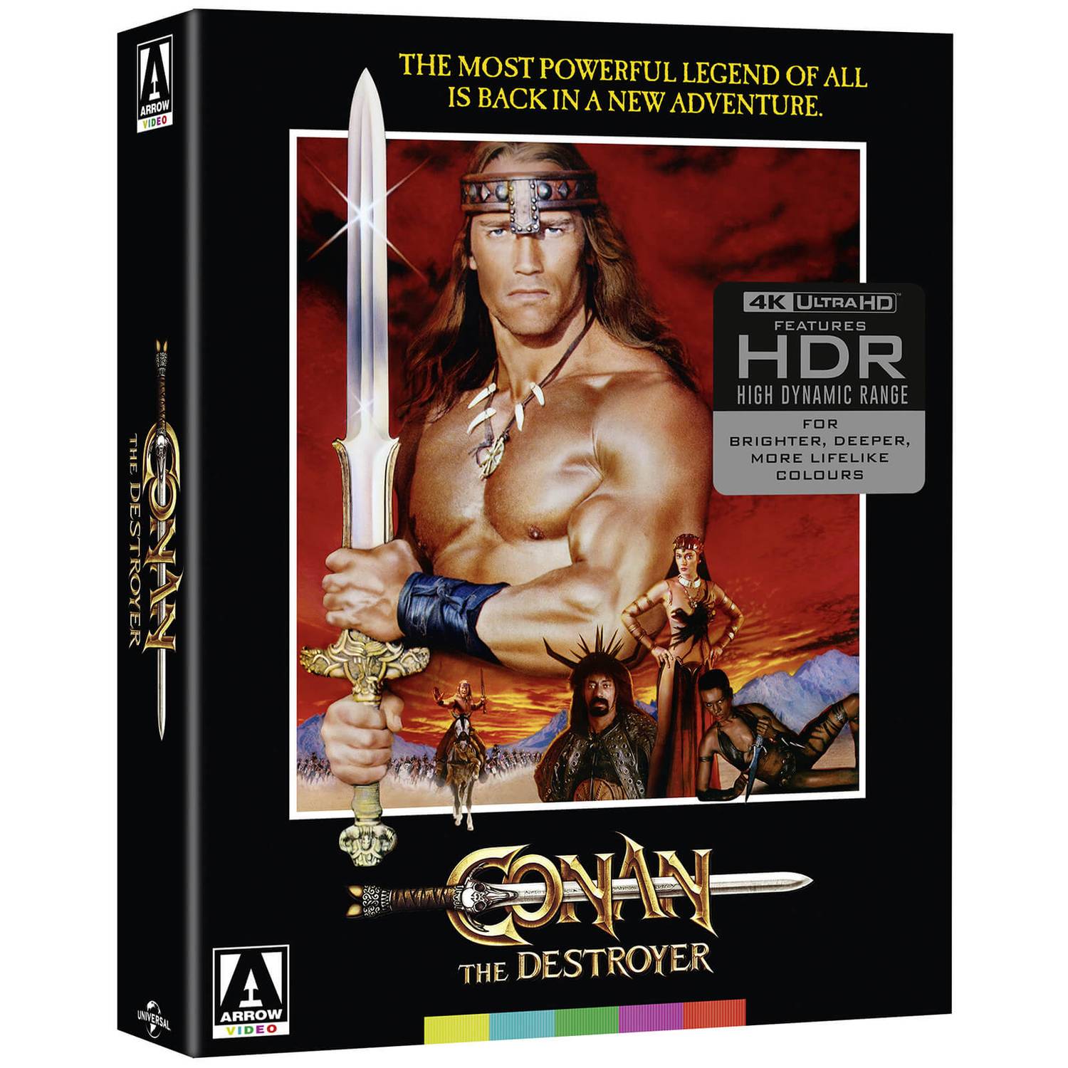Конан-разрушитель (1984) (англ. язык) (4K UHD Blu-ray) Limited Edition