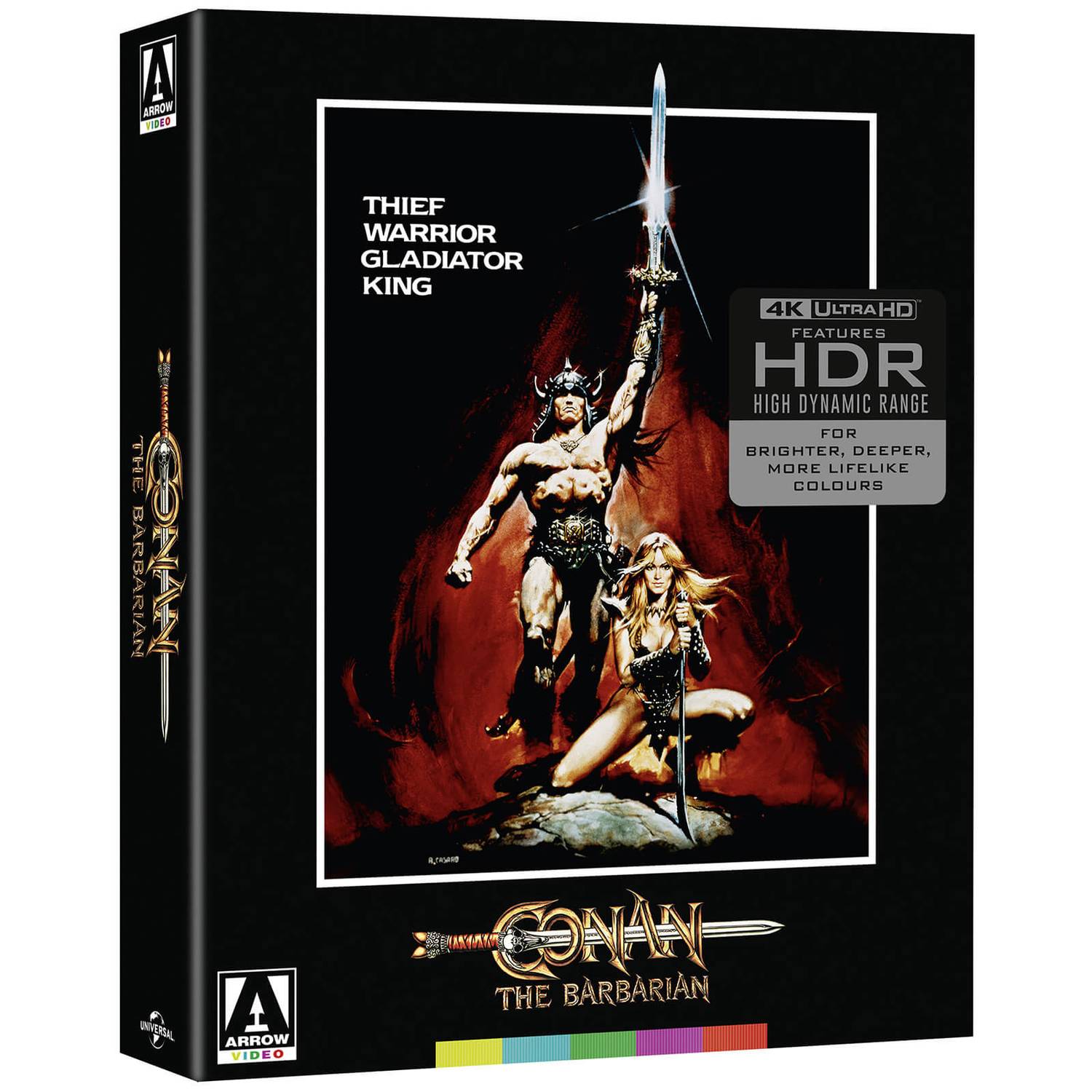 Конан-варвар (1982) (англ. язык) (4K UHD + Бонус Blu-ray) Limited Edition
