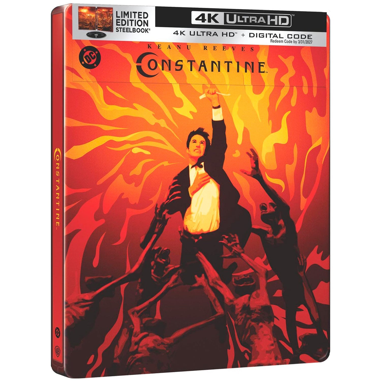 Константин: Повелитель тьмы (2005) (англ. язык) (4K UHD Blu-ray) Steelbook