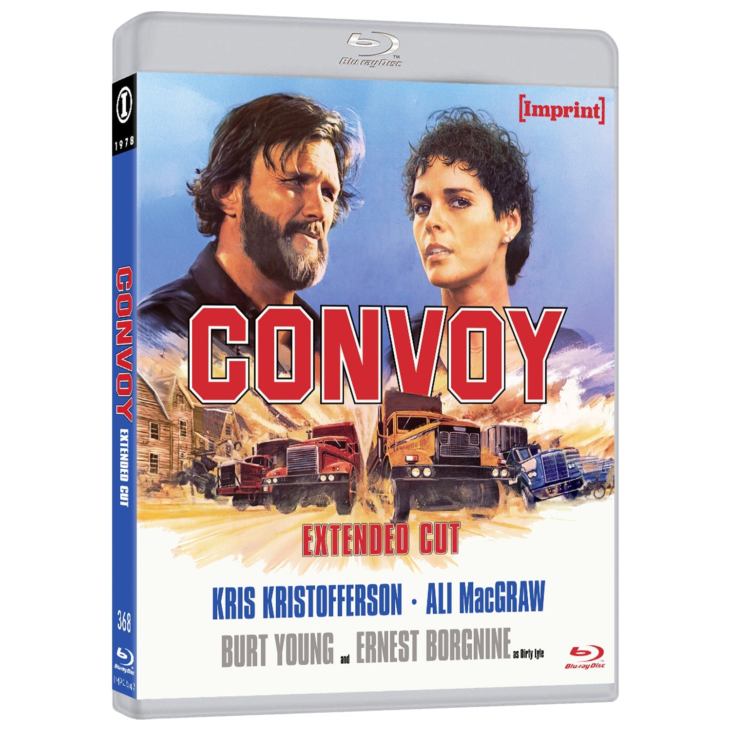 Конвой (1978) (англ. язык) (4K UHD + 2 Blu-ray) Limited Edition – Imprint Collection #368