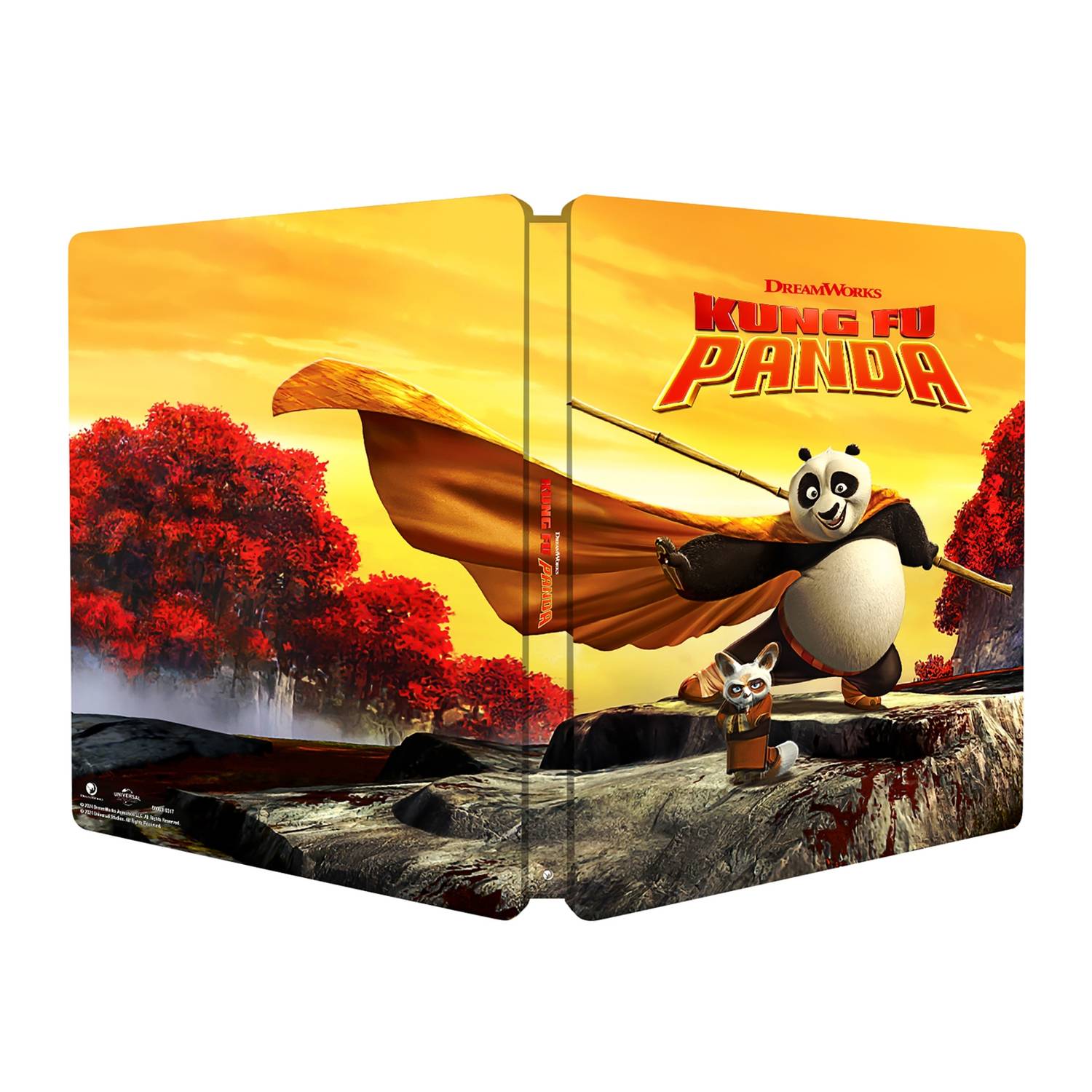 Кунг-фу Панда (2008) (англ. язык) (4K UHD + Blu-ray) Steelbook
