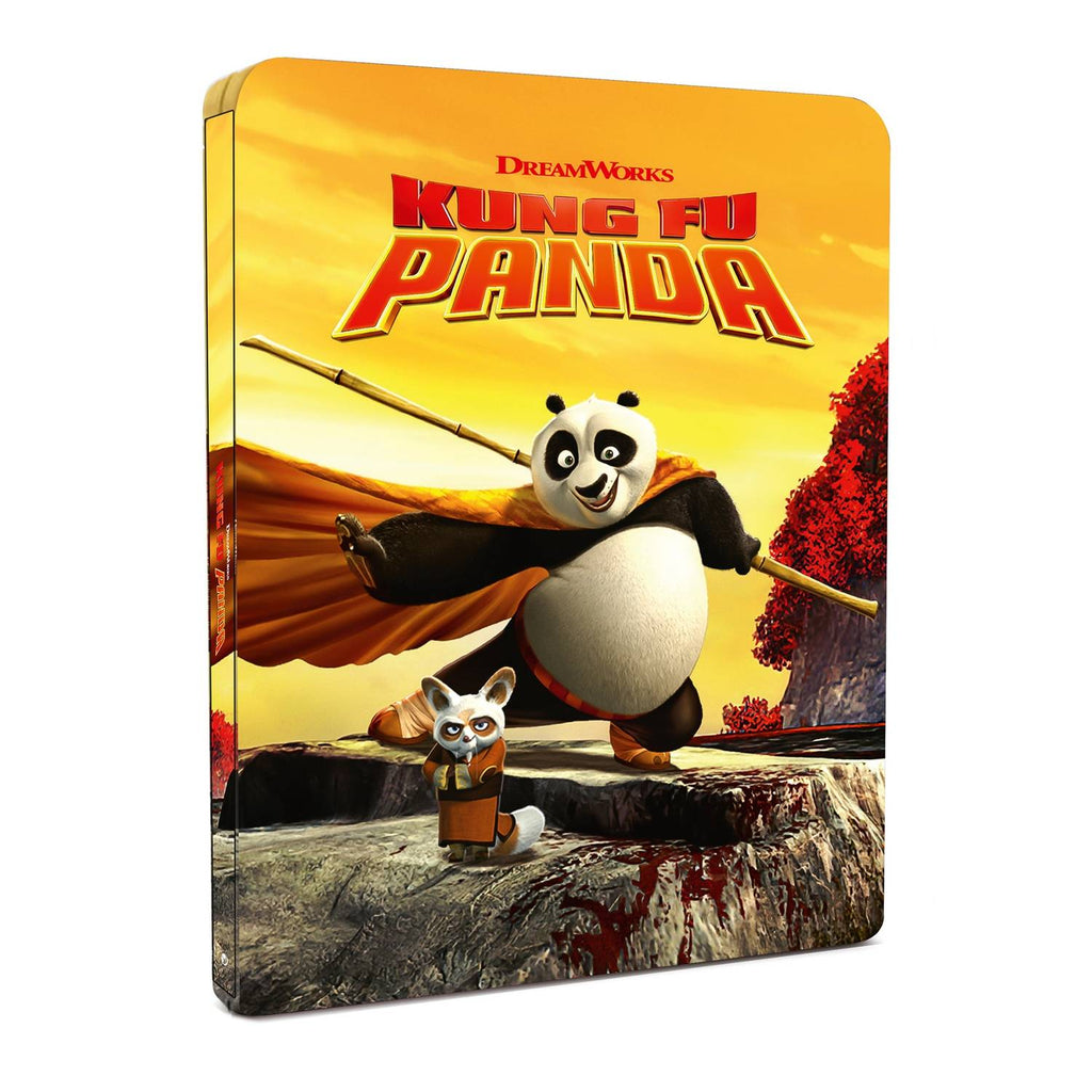 Кунг-фу Панда (2008) (англ. язык) (4K UHD + Blu-ray) Steelbook (Kung Fu  Panda)