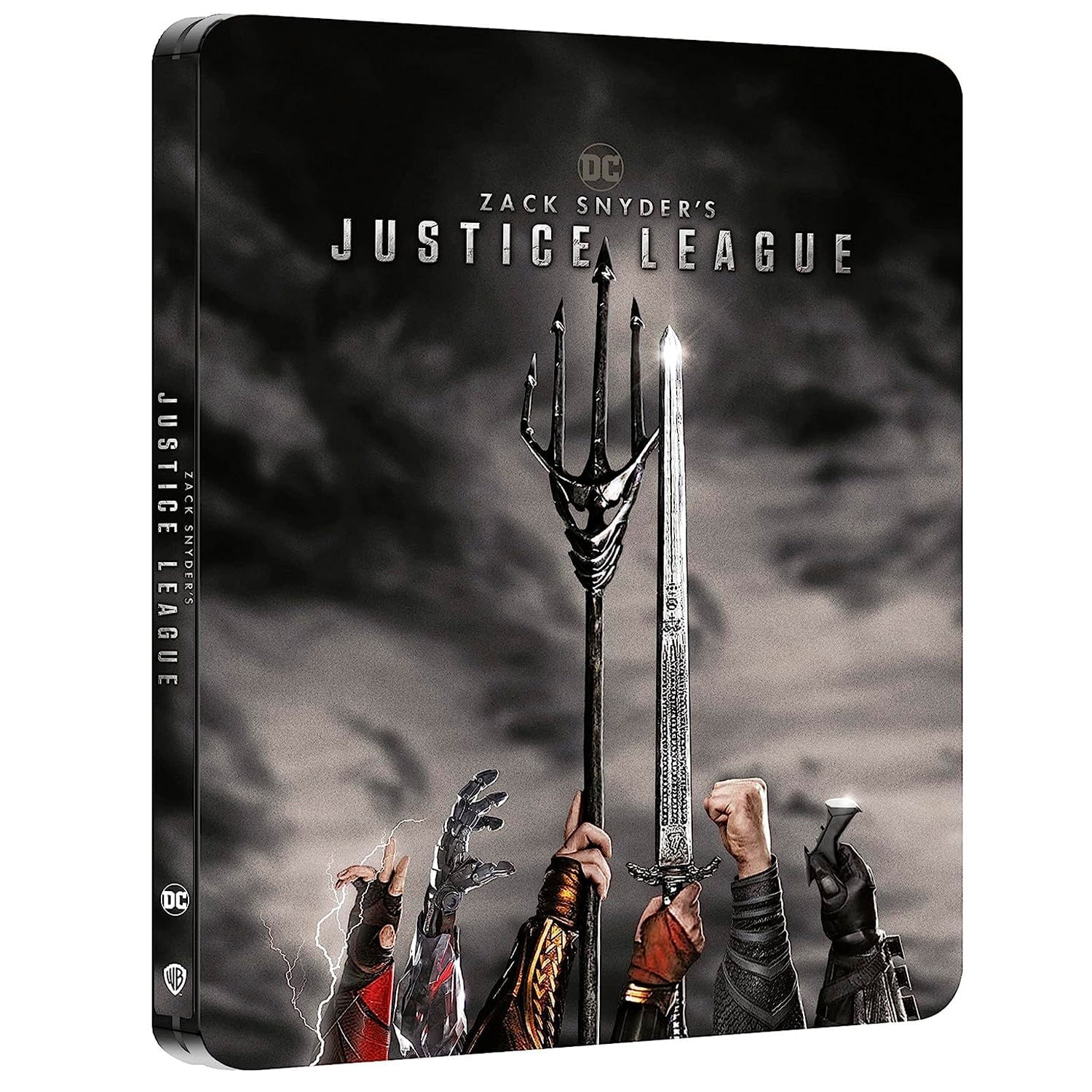 Лига справедливости Зака Снайдера (англ. язык) (4K UHD + Blu-ray) Steelbook "Arms"