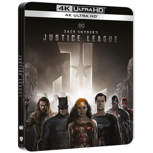 Лига справедливости Зака Снайдера (англ. язык) (4K UHD + Blu-ray) Steelbook "Characters"