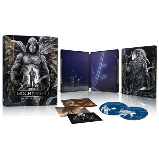Лунный рыцарь: Сезон 1 (2022) (англ. язык) (2 Blu-ray) Steelbook (+ Art Cards)