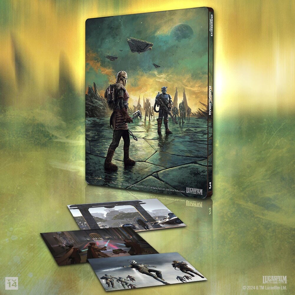 Мандалорец: Сезон 3 (англ. язык) (4K UHD Blu-ray) Steelbook (+ Art Cards)