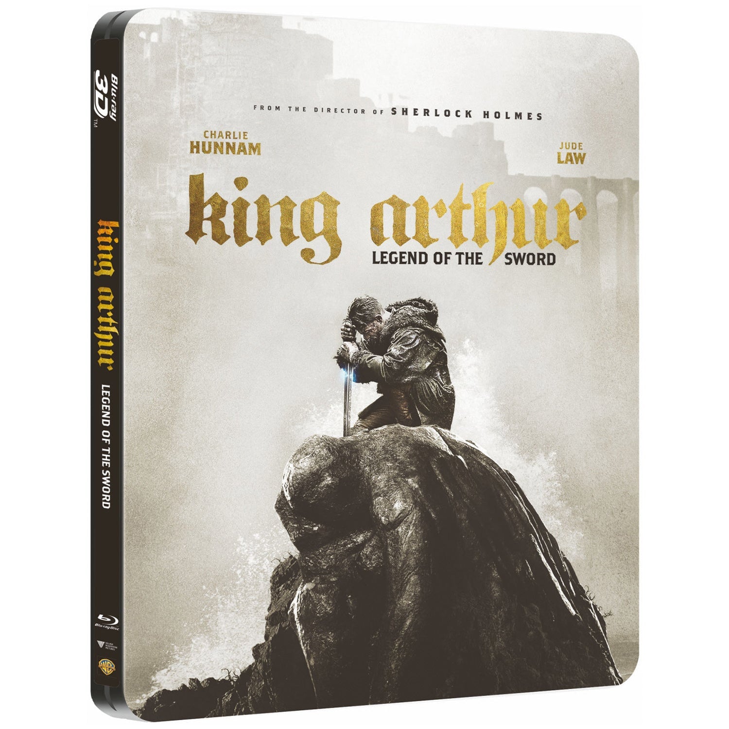 Меч короля Артура 3D + 2D (2 Blu-ray) Steelbook