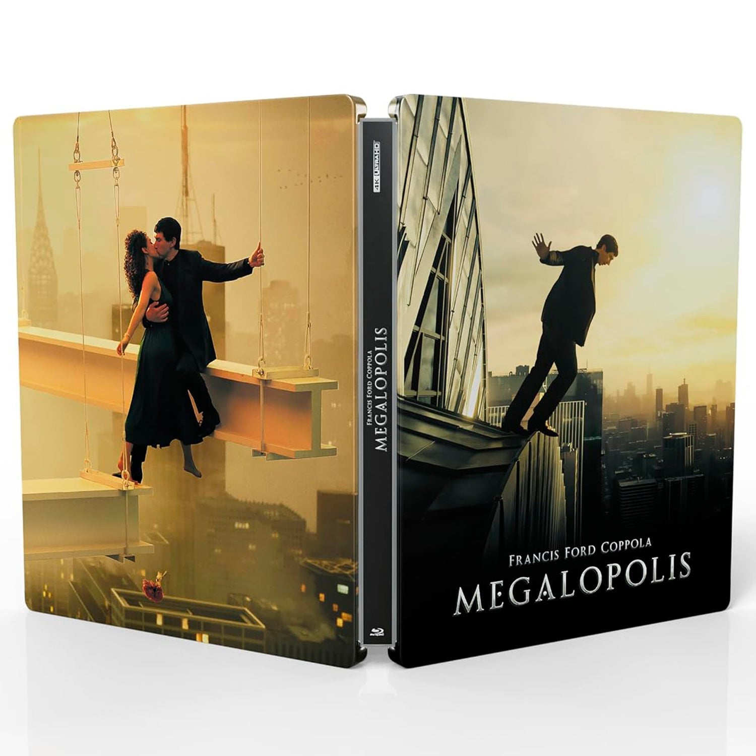 Мегалополис (2024) (англ. язык) (4K UHD + Blu-ray) Steelbook