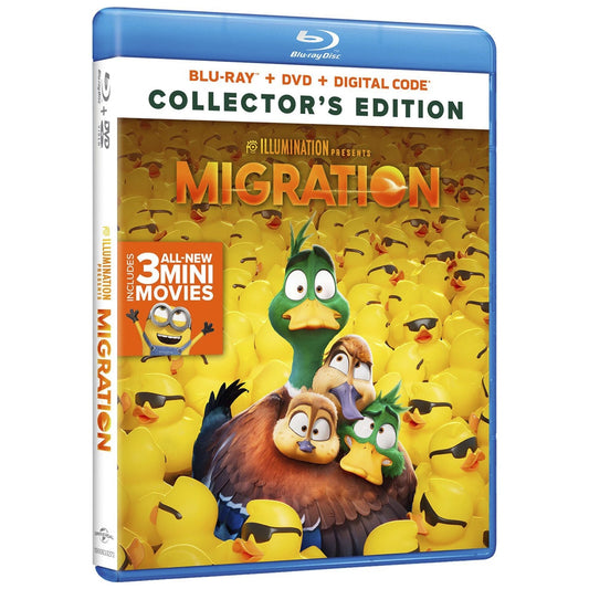 Миграция (2023) (англ. язык) (Blu-ray + DVD)