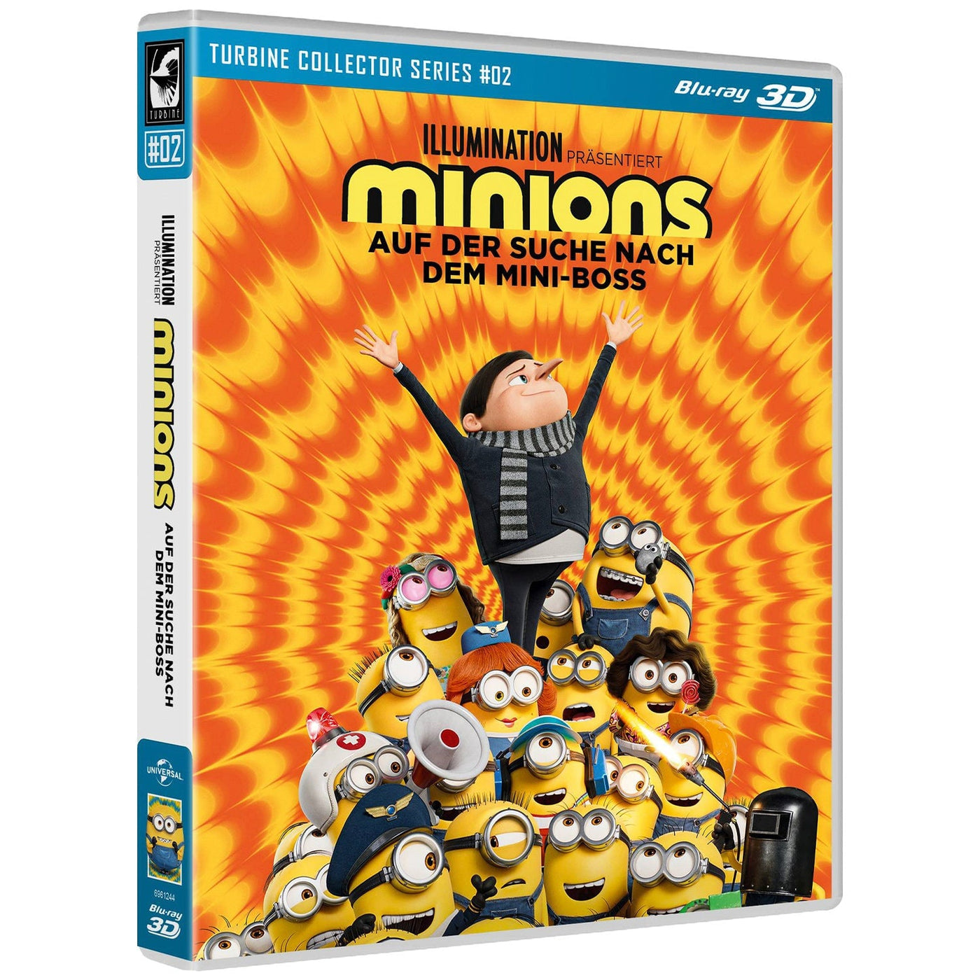 Minions: The Rise of Gru (2022) (3D Blu-ray) Turbine Collector Series #02