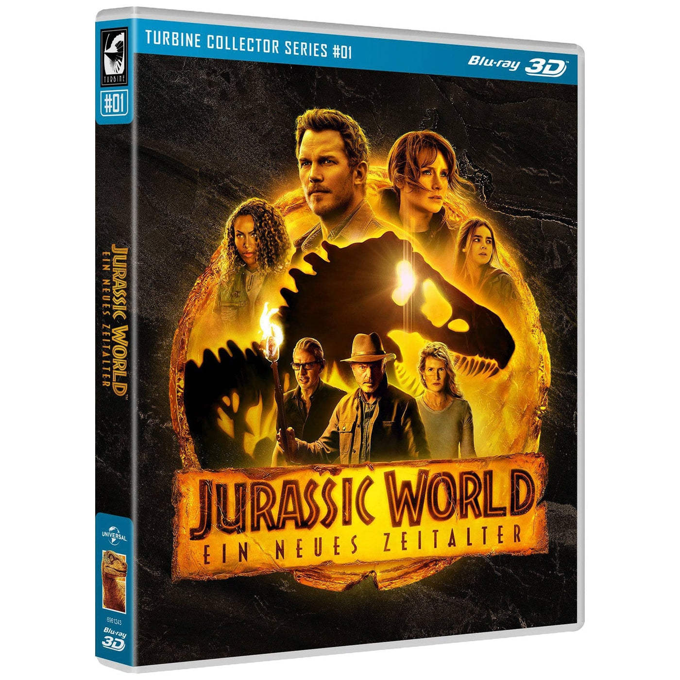 Jurassic World: Dominion (2022) (3D Blu-ray) Turbine Collector Series #01