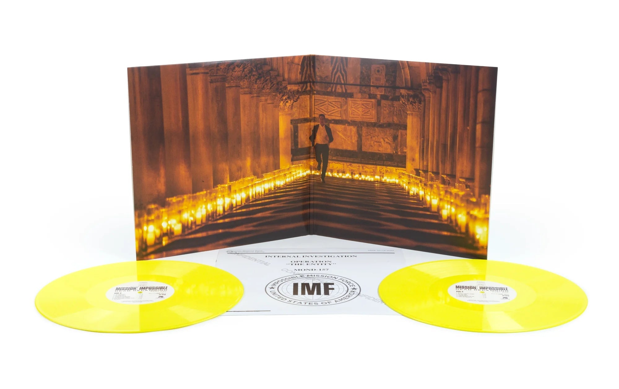 Mission: Impossible - Dead Reckoning Part One (Music from the Original Motion Picture) (Mondo Exclusive Yellow Vinyl 2LP)