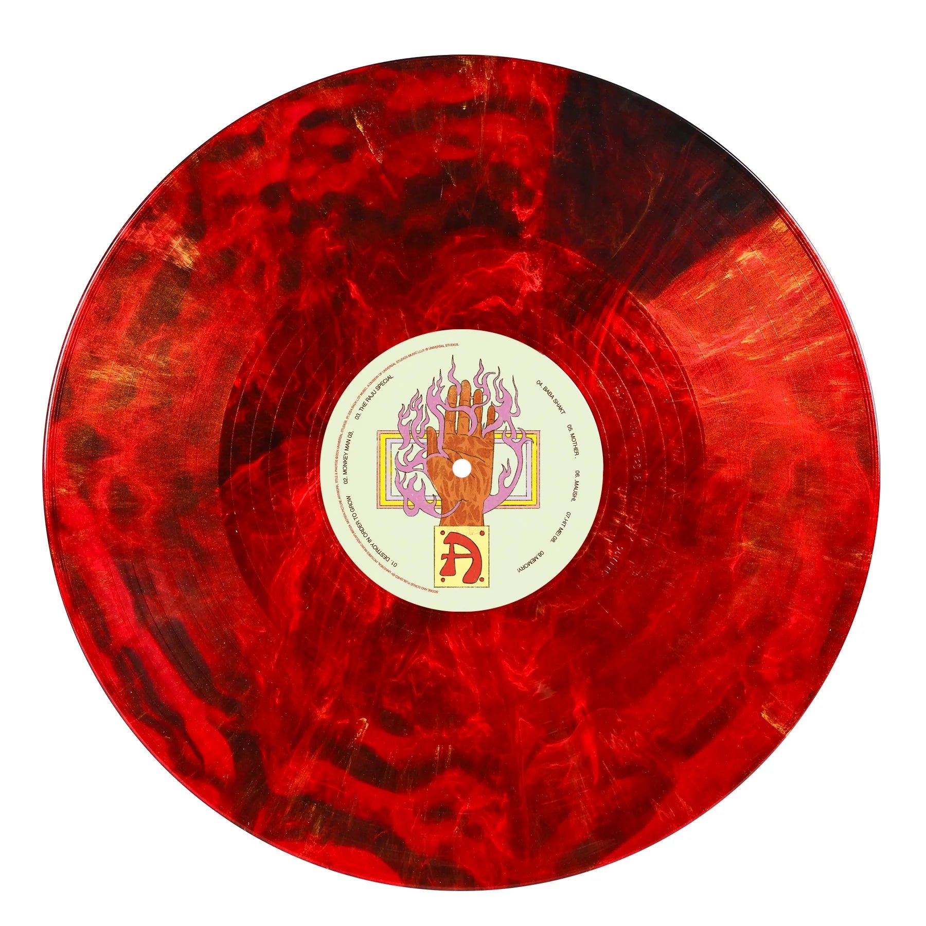 Monkey Man (Original Motion Picture Soundtrack) (Blood Red, Black and Metallic Gold Swirl Vinyl 2LP)