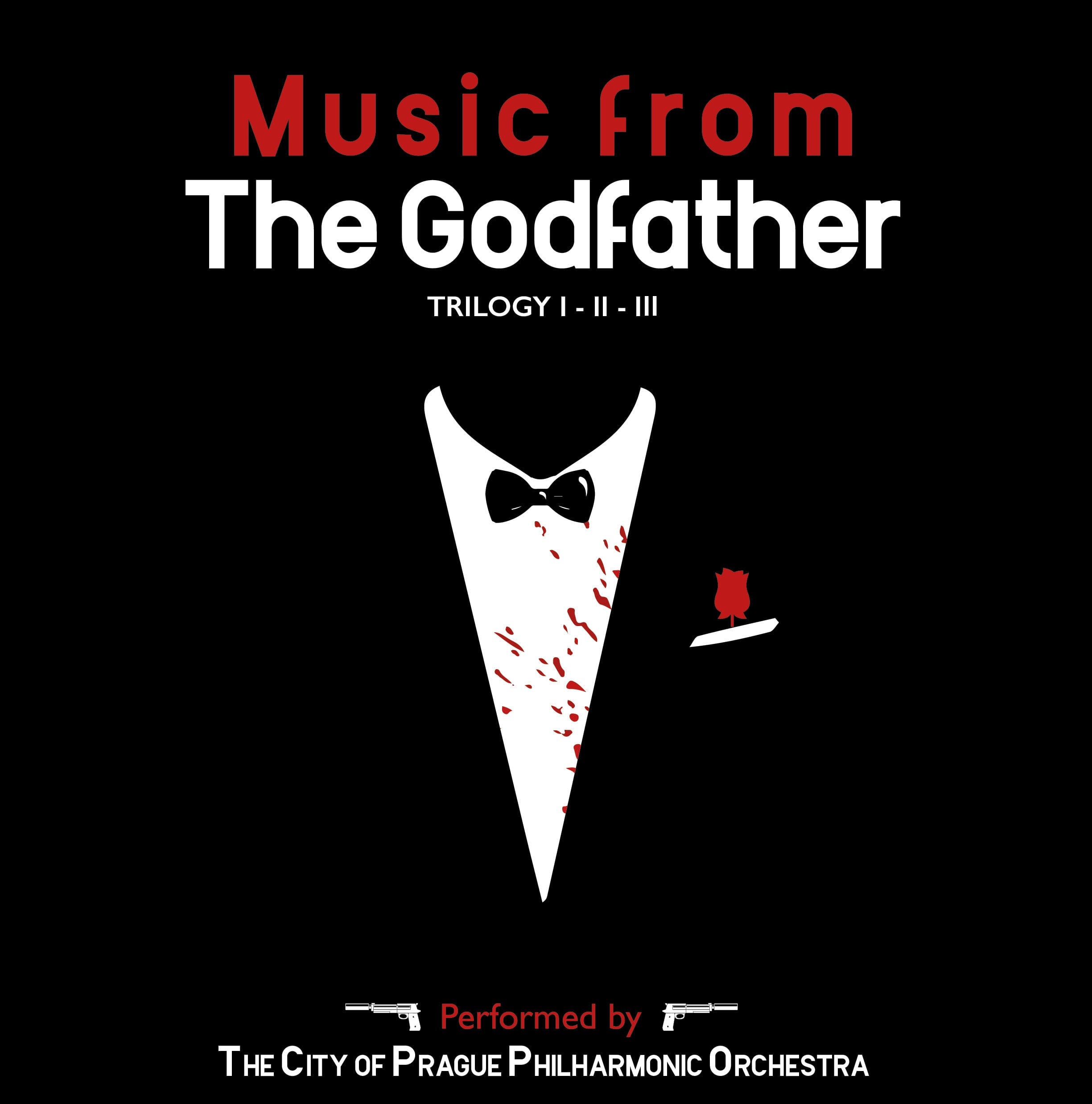 Music From The Godfather Trilogy (The City Of Prague Philharmonic Orchestra) (Blood Red Splattered Vinyl 2LP)