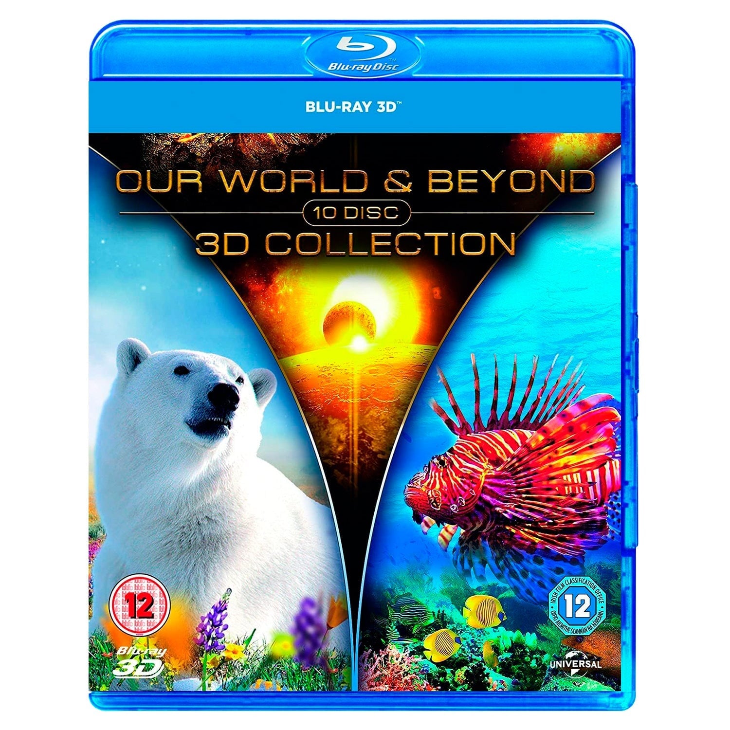 Наш мир и за его пределами: 3D Коллекция [3D/2D] (10 Blu-ray)