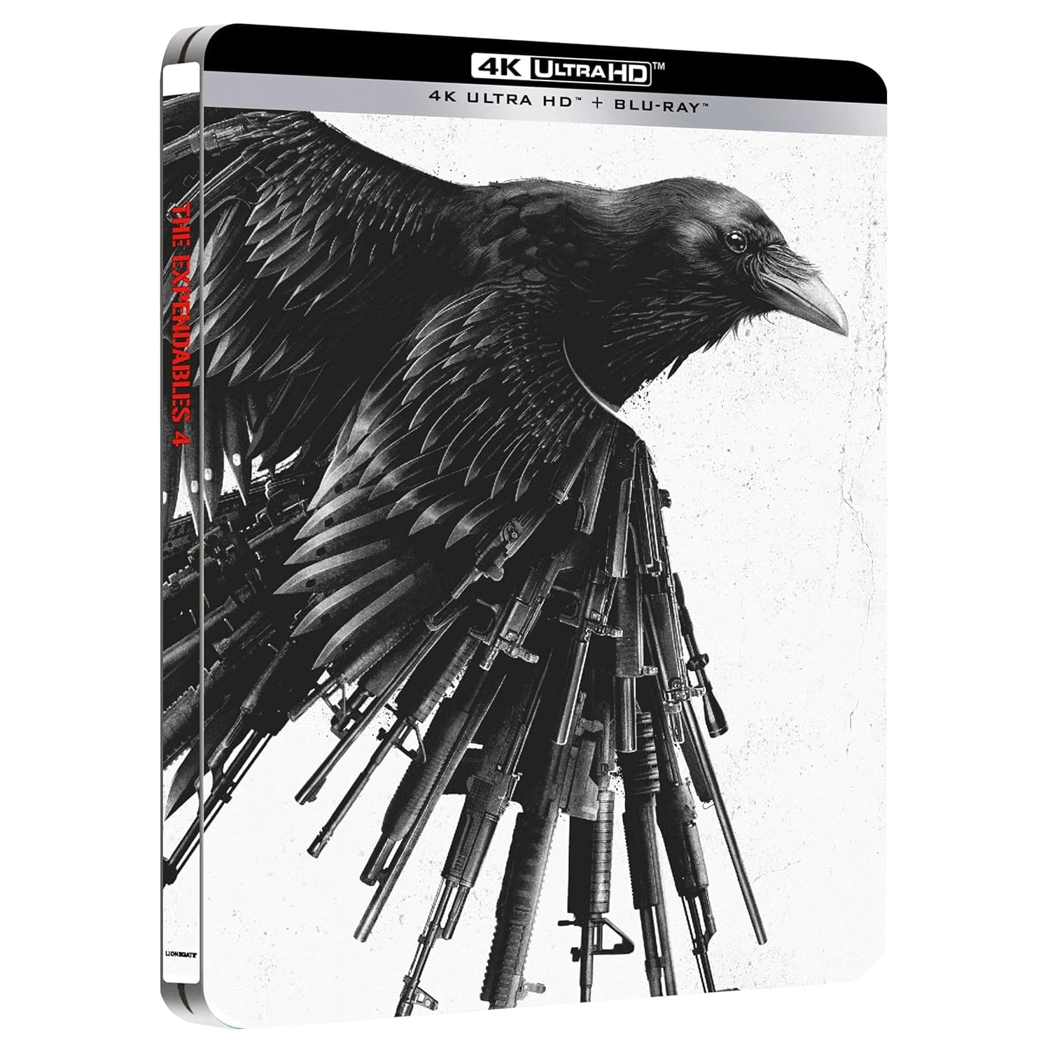 Неудержимые 4 (2023) (англ. язык) (4K UHD + Blu-ray) Steelbook