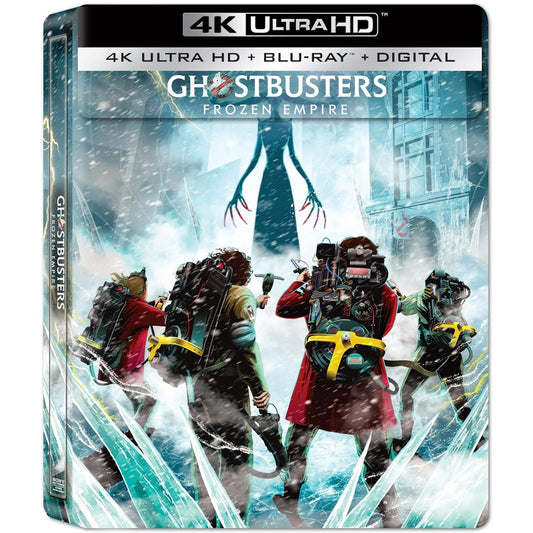 Охотники за привидениями: Леденящий ужас (2024) (англ. язык) (4K UHD + Blu-ray) Steelbook