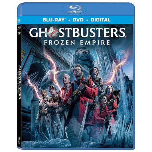 Охотники за привидениями: Леденящий ужас (2024) (англ. язык) (Blu-ray + DVD)