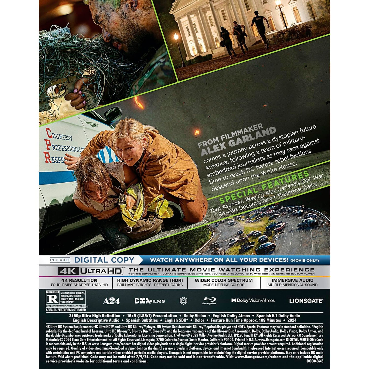 Падение империи (2024) (англ. язык) (4K UHD + Blu-ray) [Exclusive Slipcase]