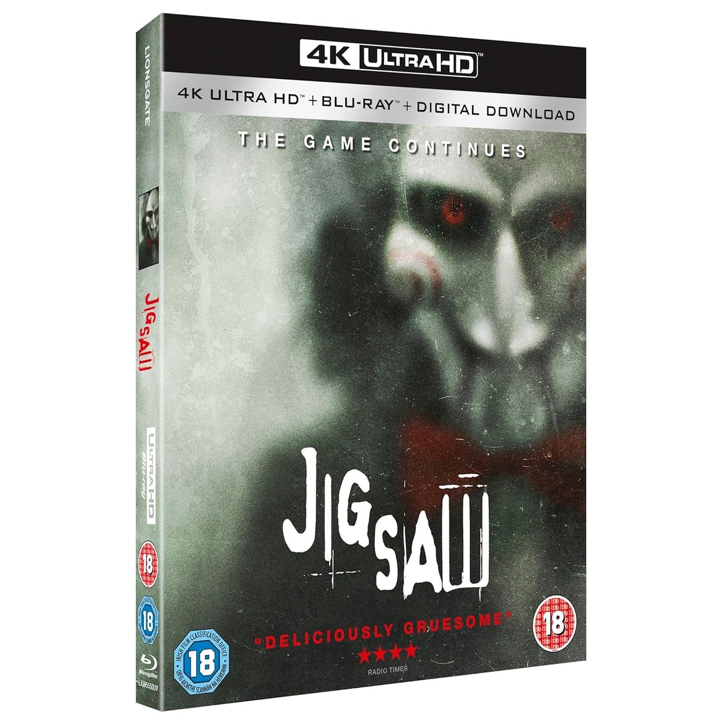 Пила 8 (2017) (англ. язык) (4K UHD + Blu-ray)