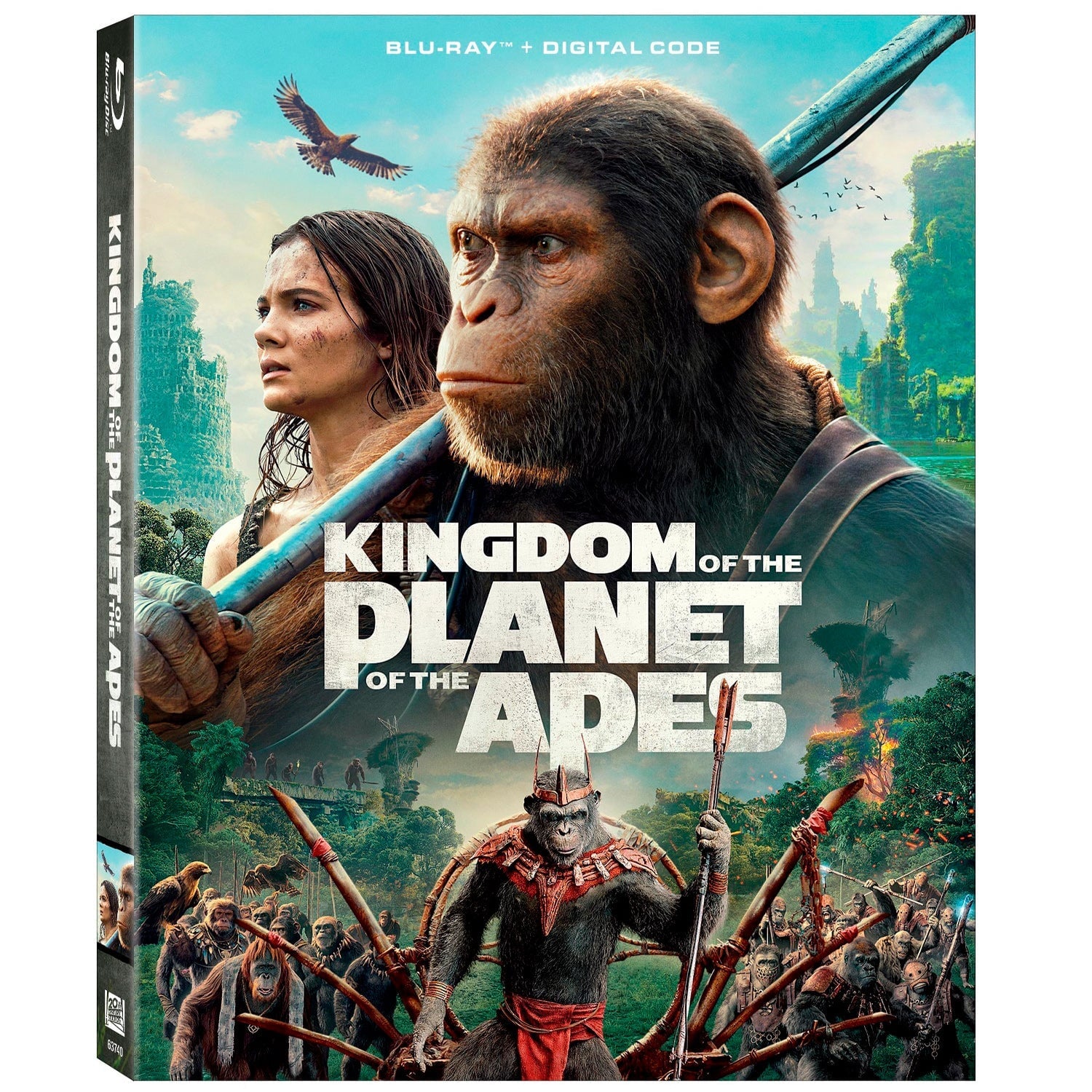 Планета обезьян: Новое царство (2024) (англ. язык) (Blu-ray)
